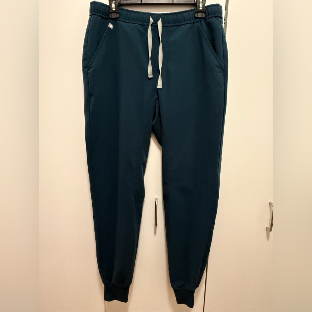 Figs Technical Collection Teal Scrub Pants
